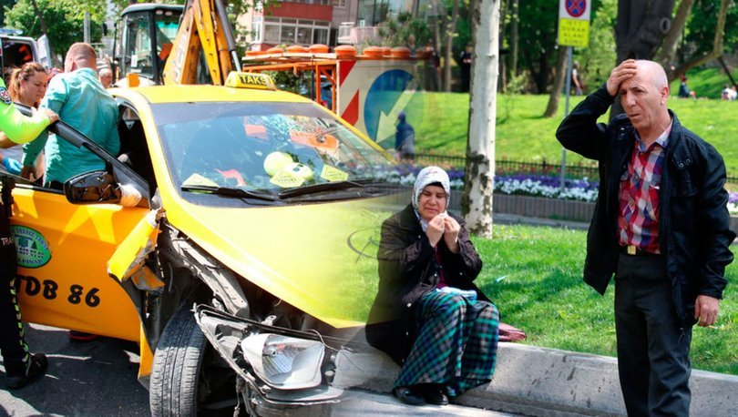 Beşiktaş'ta zincirleme kaza: 2 hafif yaralı