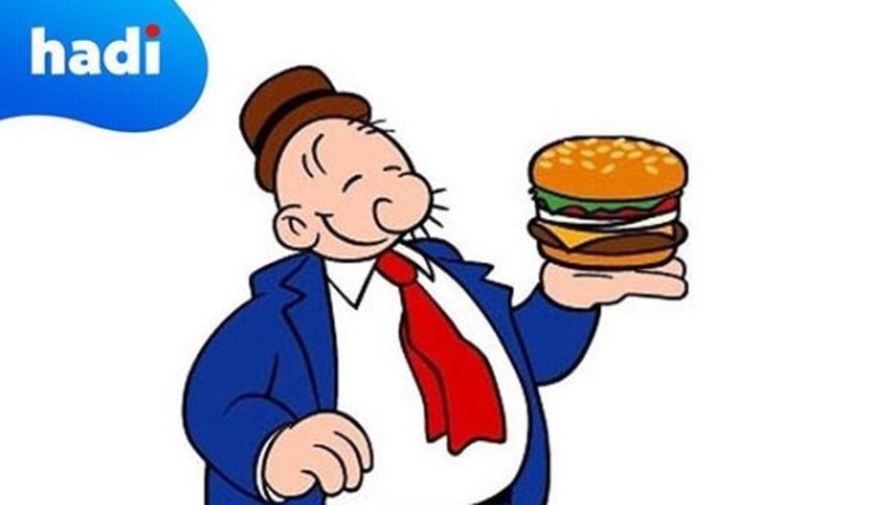 Hadi ipucu sorusu cevabı 28 Nisan: Temel Reis'te sürekli hamburger yiyen karakterin adı nedir? 20.30 Hadi 100