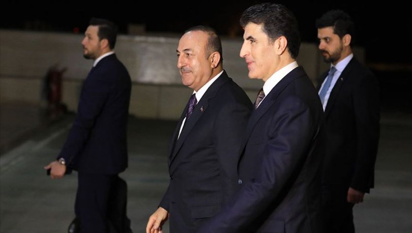 Dışişleri Bakanı Çavuşoğlu, Erbil'de