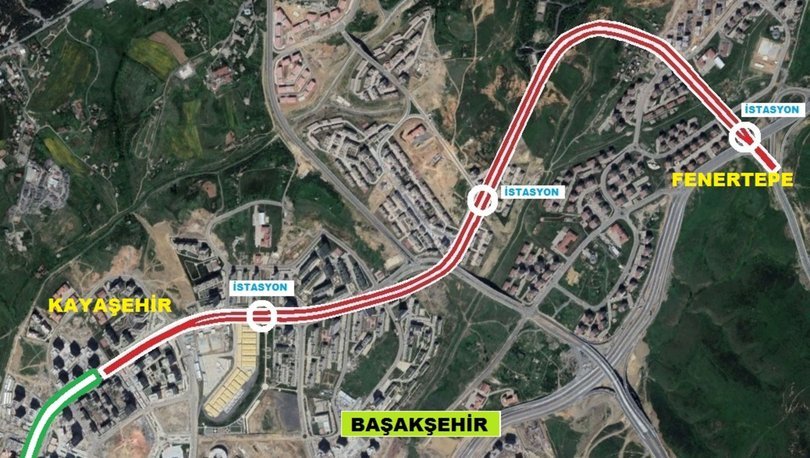Başakşehir-Kayaşehir Metro hattına 4 km'lik uzatma
