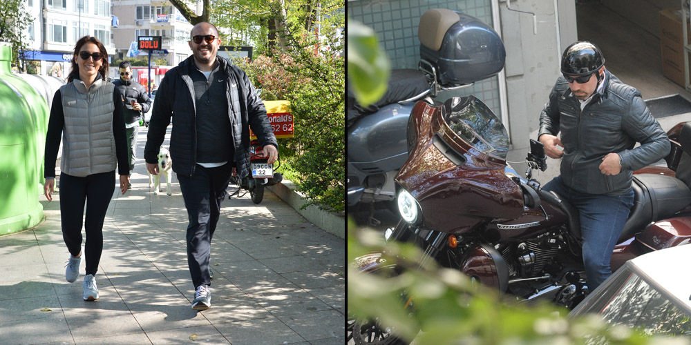 Caddelerde güneşli bir gün...