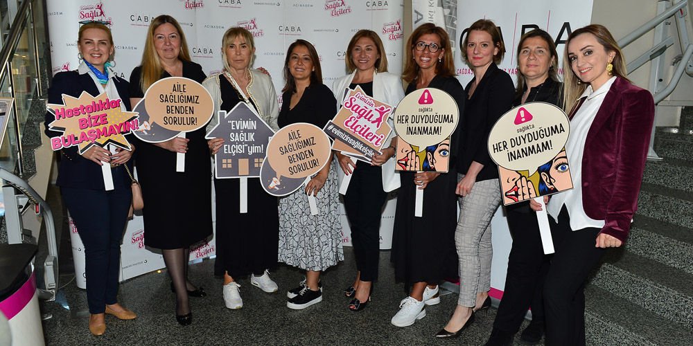 Sağlık için buluştular...