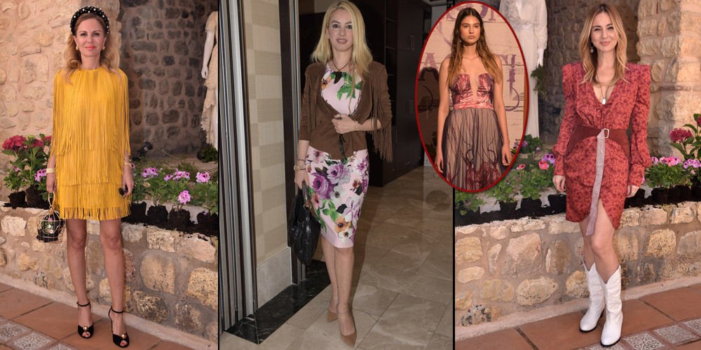 Tarihi hamamda özel defile...