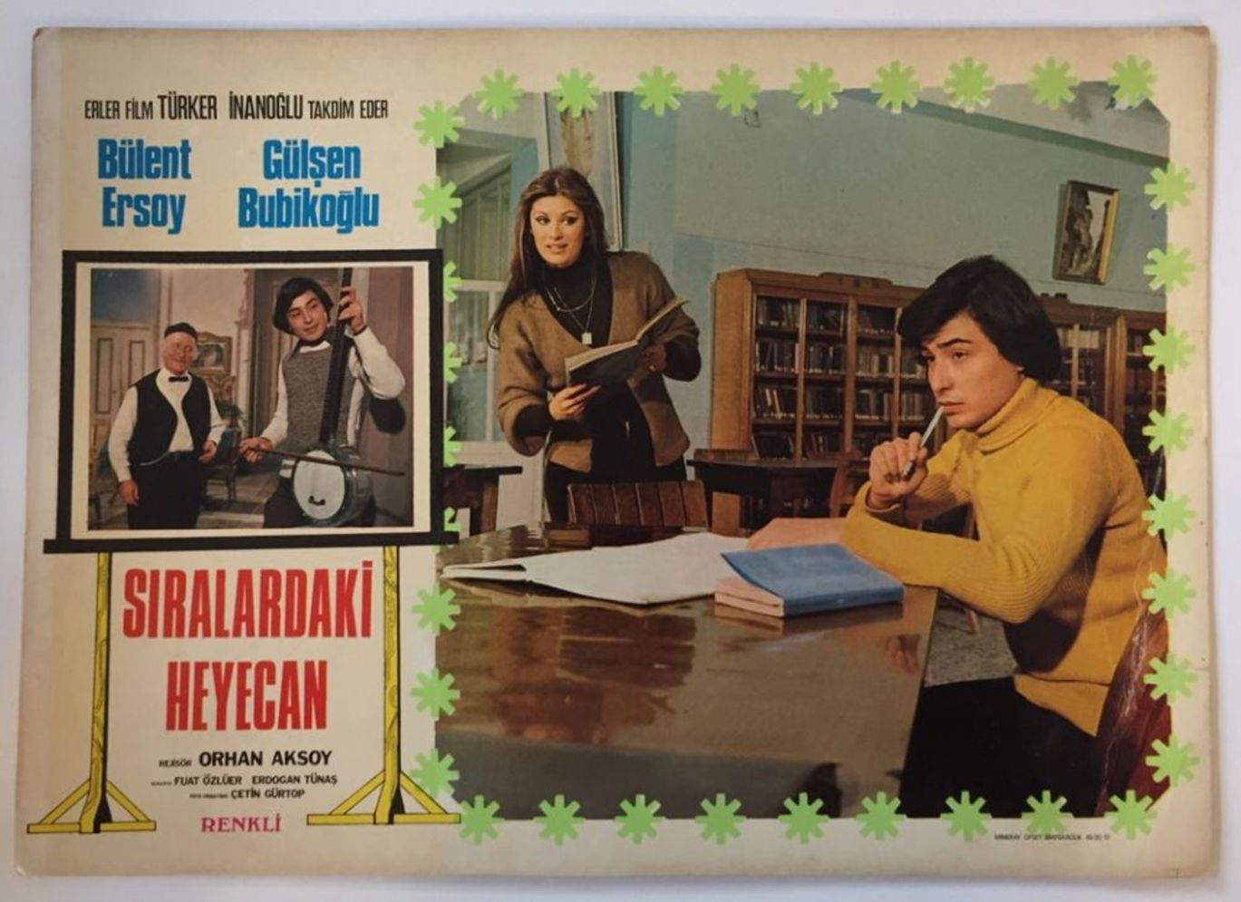 Gülşen Bubikoğlu, Bülent Ersoy ile 'Sıralardaki Heyecan' (1976), 'Ölmeyen Şarkı' (1977) ve 'İşte Bizim Hikayemiz' (1978) adlı sinema filmlerinde başrolü paylaştı. 