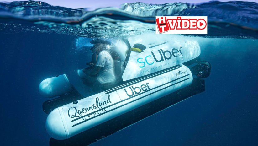 Uber'den denizaltı taksi