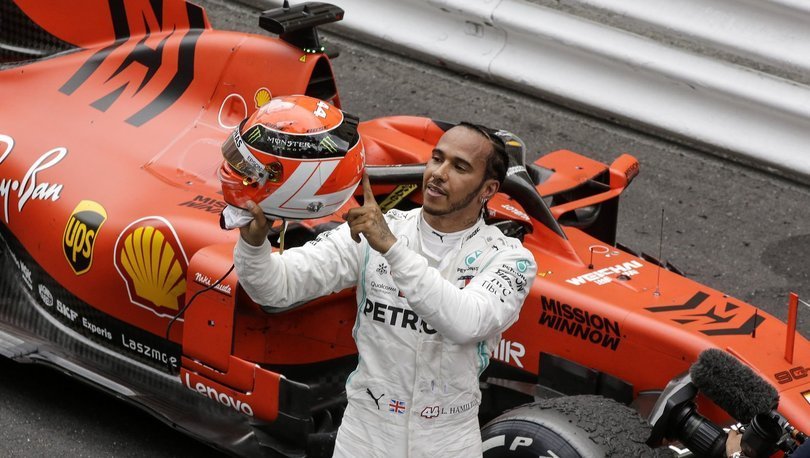 Monaco'da kazanan Hamilton