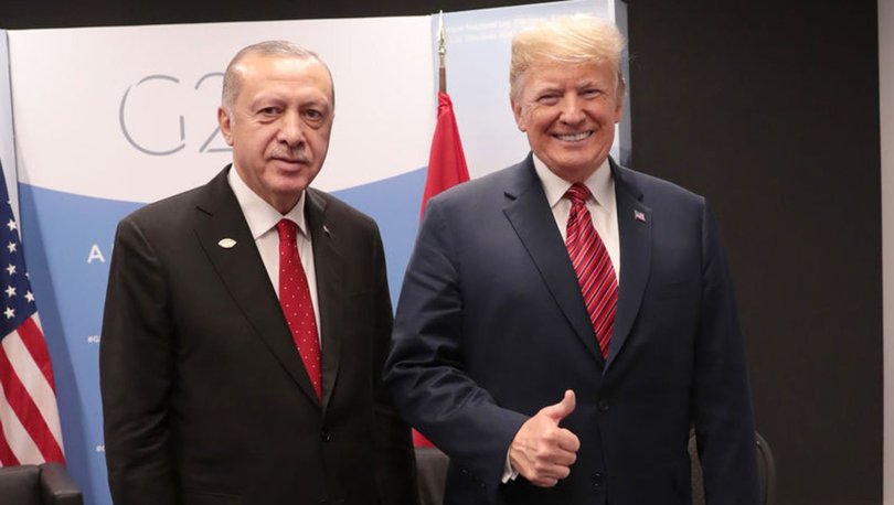 SON DAKİKA! Cumhurbaşkanı Erdoğan, Donald Trump ile görüştü