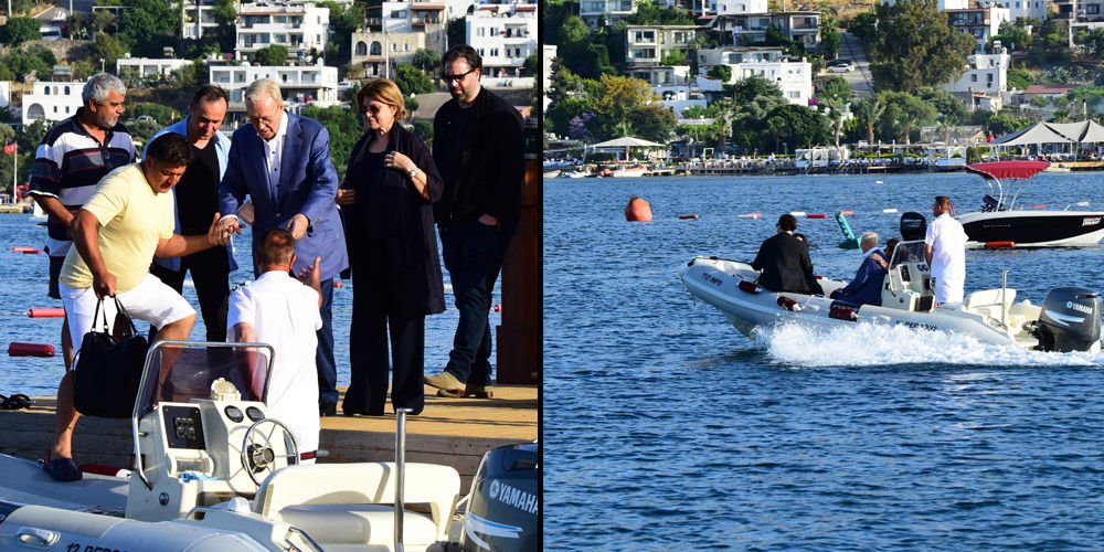 Çiller Ailesi'nin Bodrum keyfi...