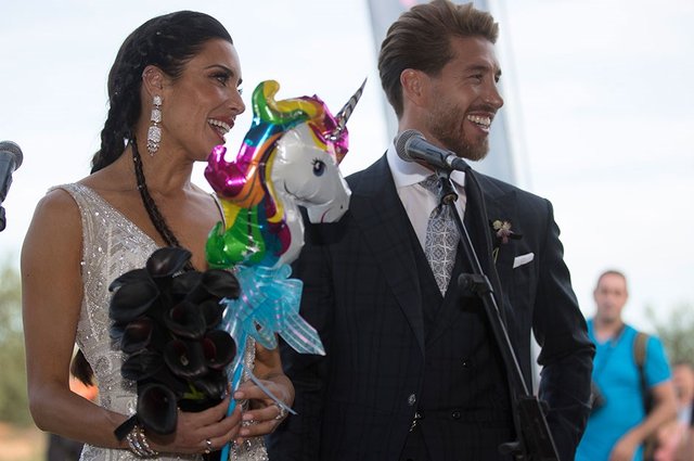 Sergio Ramos'un düğününden kareler!