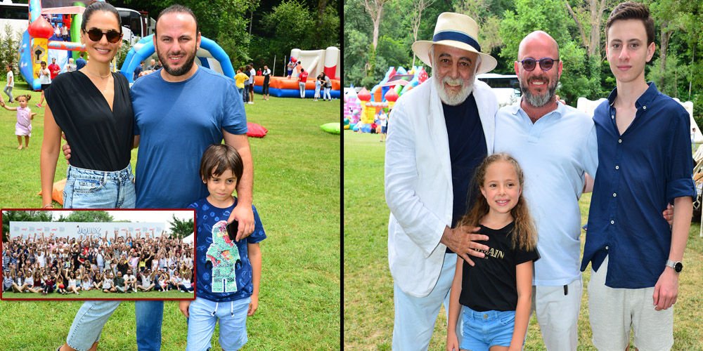 Geleneksel piknikte buluştular...