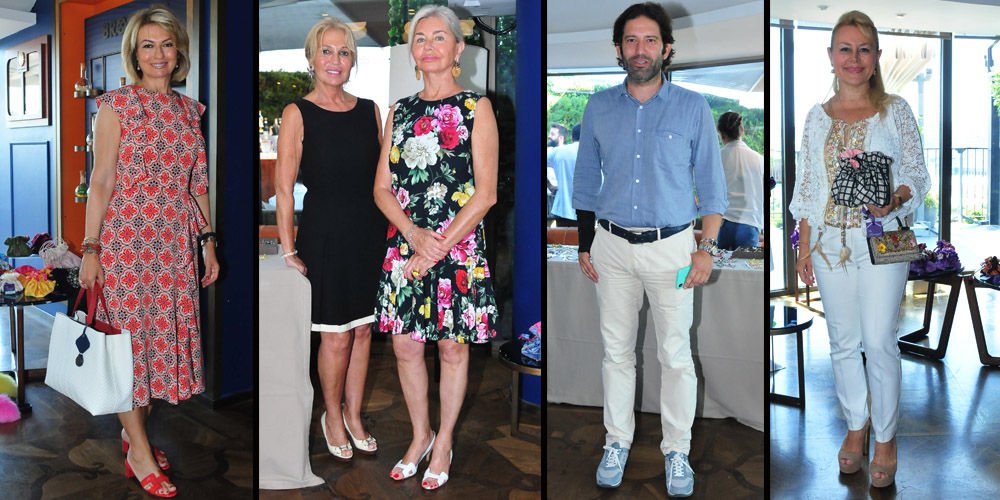 Sosyete tasarımları inceledi...