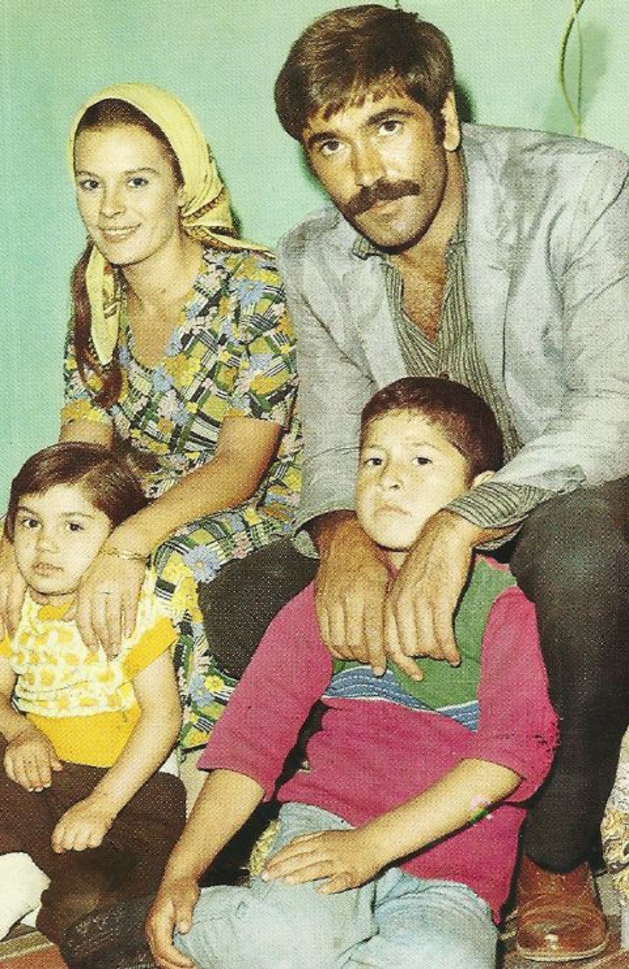 Hülya Koçyiğit, 1974'te çekilen Lütfi Ömer Akad'ın 'Diyet'inde Hakan Balamir ile... 