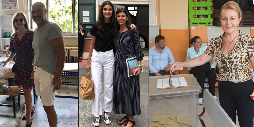 Sosyete sandık başında...