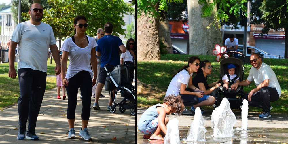 Boğaz'da yürüyüş...