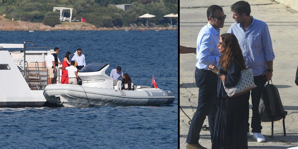 Sezonu Bodrum'da açtı...