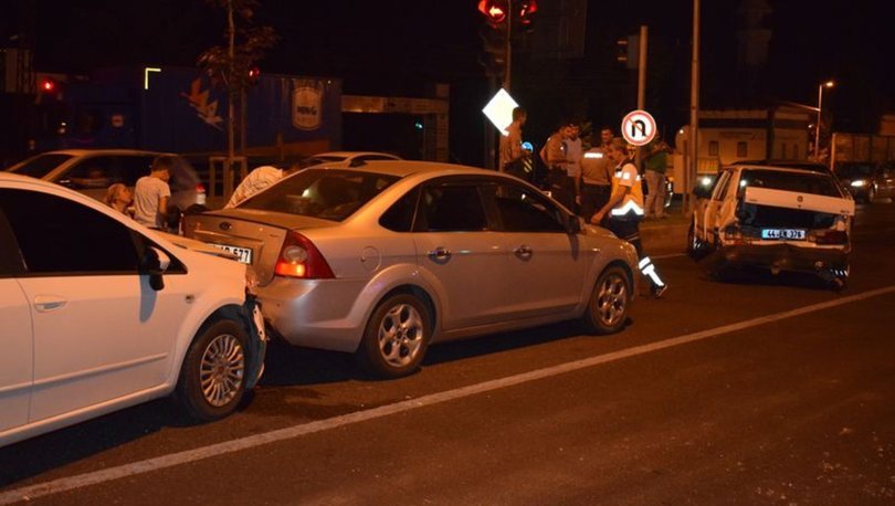Malatya’da zincirleme trafik kazası!