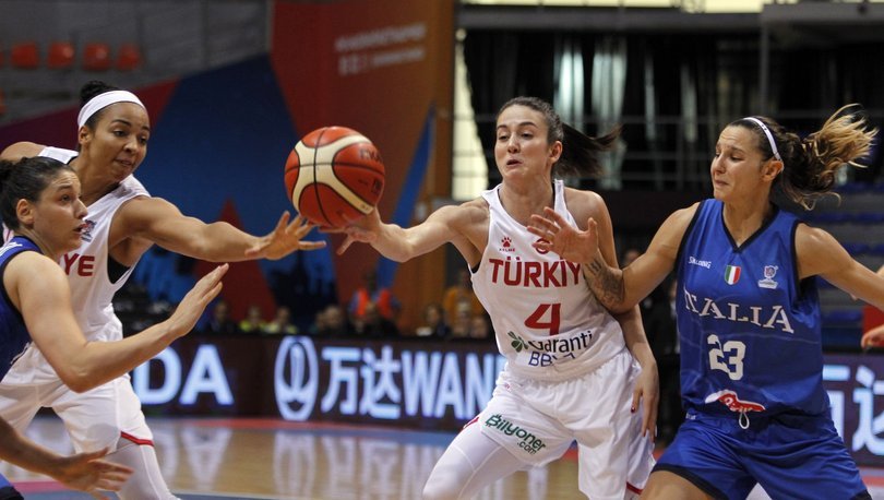 A Milli Kadın Basketbol Takımımız, İtalya'ya 57-54 mağlup oldu