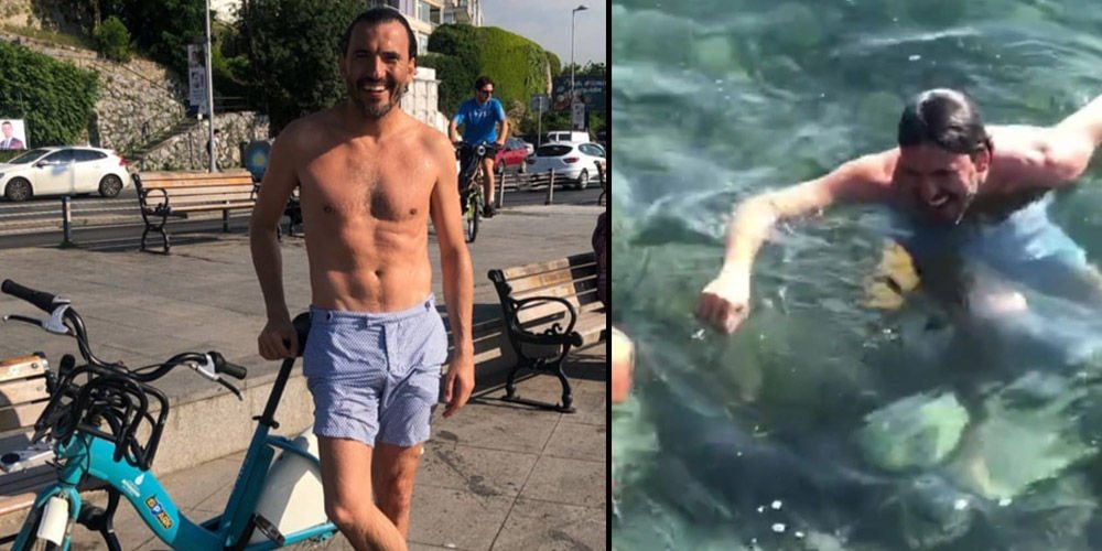 Boğaz'da deniz keyfi...