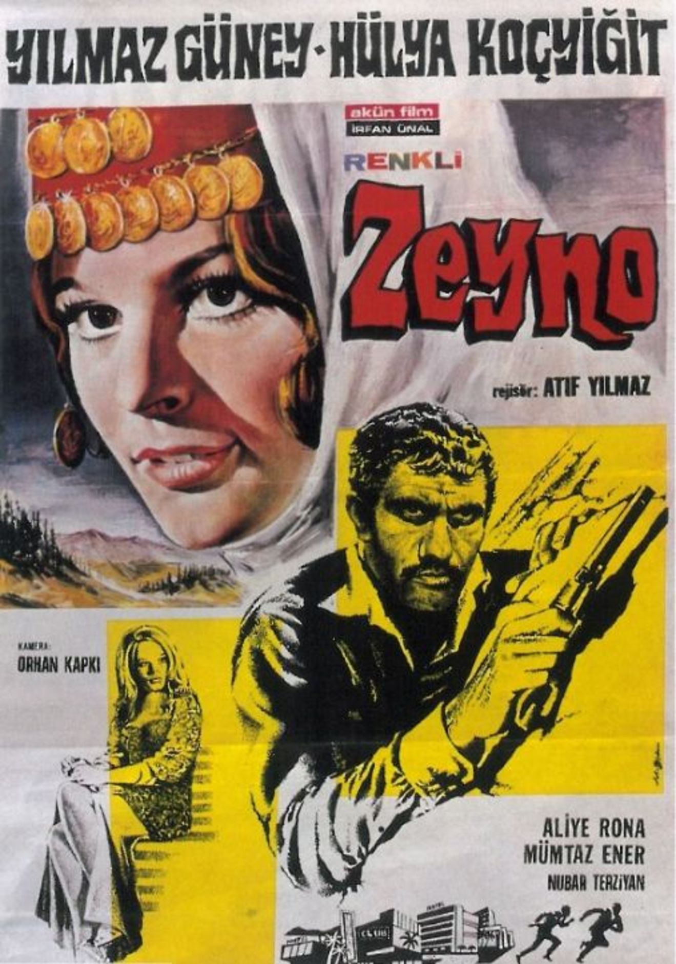 Enis Fosforoğlu, 1970 yapımı 'Zeyno'da 'Davut' karakterini canlandırdı. 