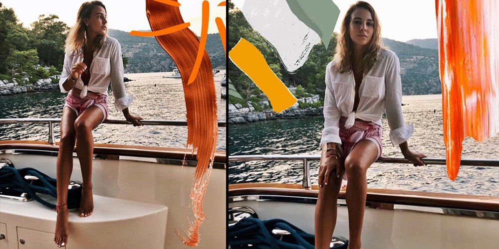 Alkoçlar'ın tekne keyfi...