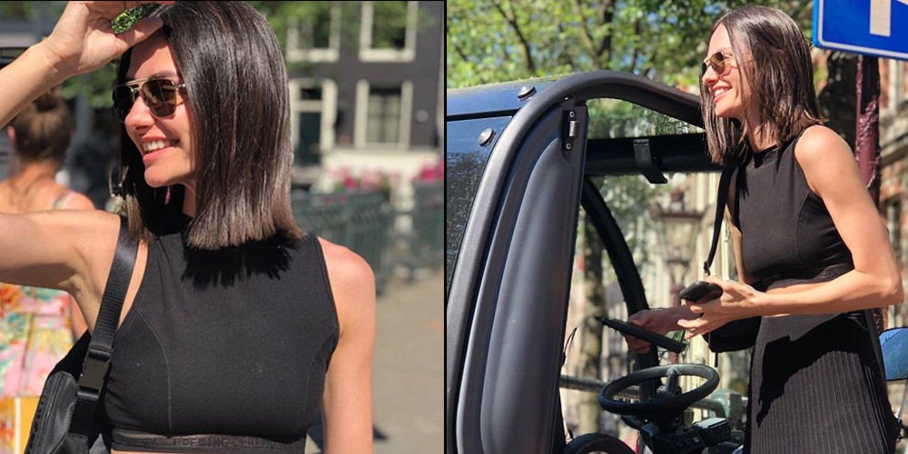 Tarzıyla göz kamaştırdı...