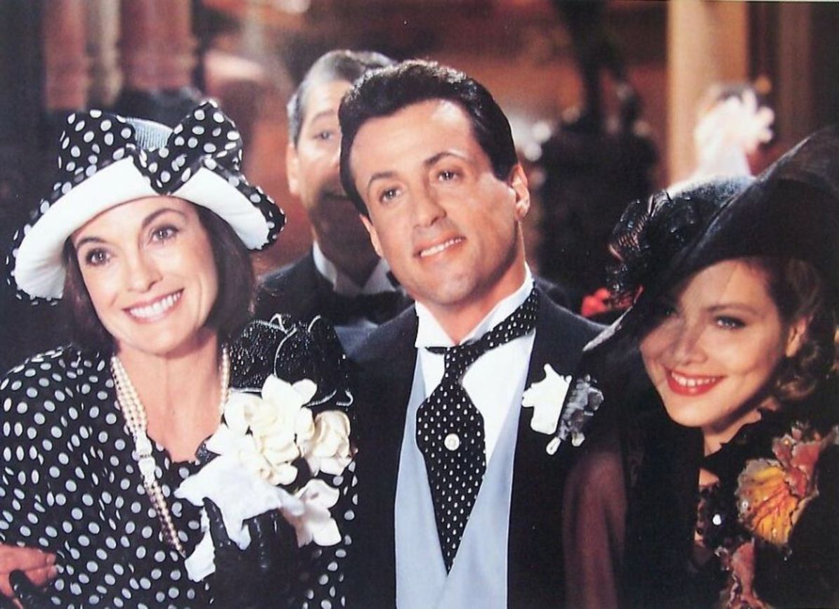 Sylvester Stallone, 'Oscar'da başrolleri Ornella Muti ve Marisa Tomei ile paylaştı. 