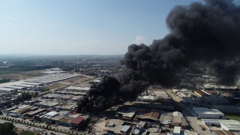 Son dakika: Adana'da geri dönüşüm fabrikasında yangın ...