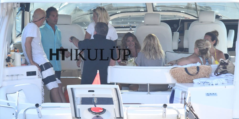 Hakkolar'ın tekne ziyareti...