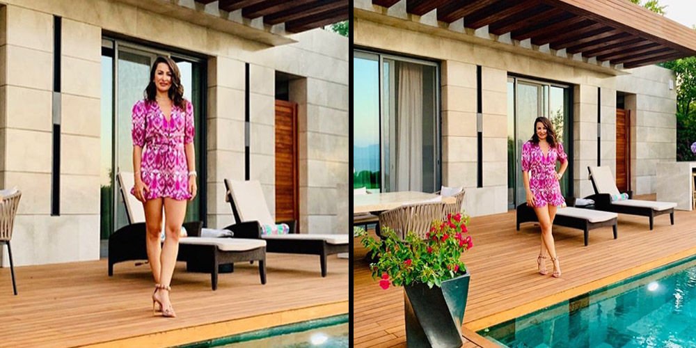 Sarıgül,evinde poz verdi...