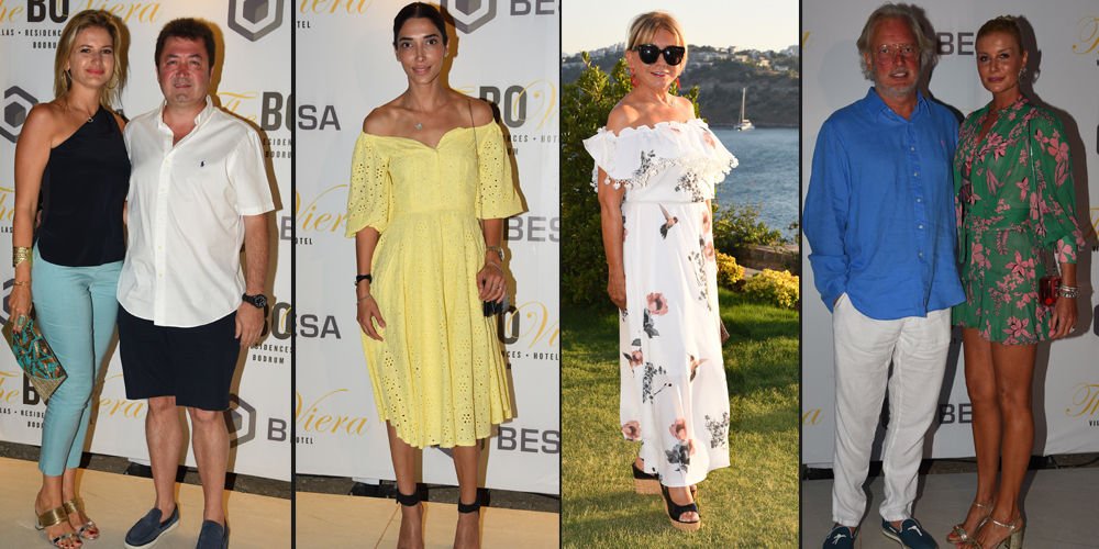 Ege kıyılarında muhteşem davet