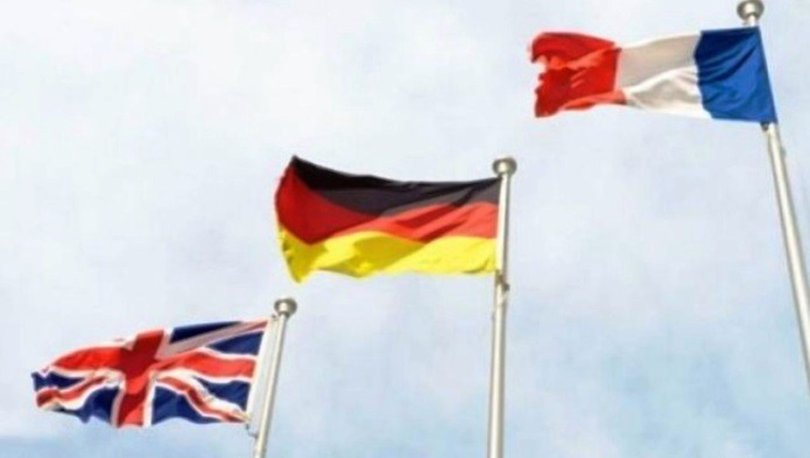 İngiltere, Almanya ve Fransa'dan ortak İran açıklaması ...