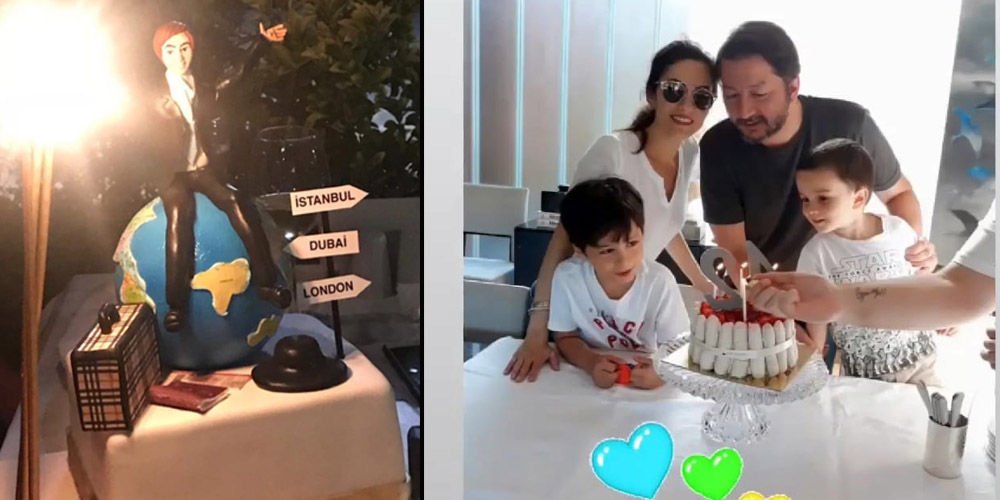 Doğum gününü kutladı...