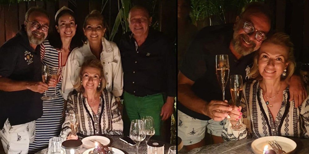 Mykonos'ta yıldönümü...