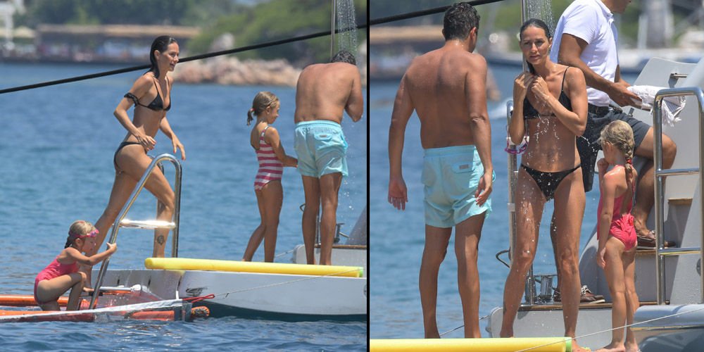 Özilhan'ın tatil keyfi...