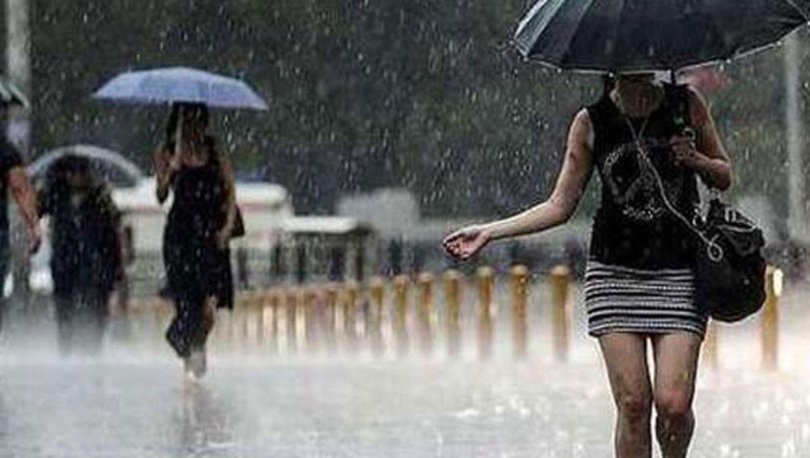 Meteoroloji'den son dakika yağış uyarısı! Sağanak yağış başladı! Türkiye geneli hava durumu