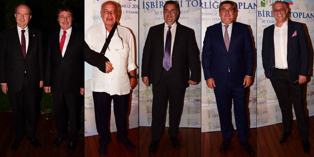 İş dünyası resepsiyonda...