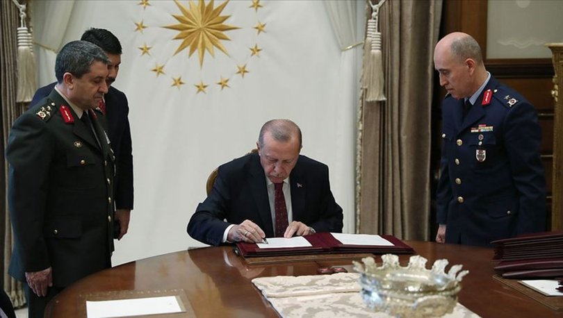 YAŞ kararları açıklandı YAŞ kararları açıklandı