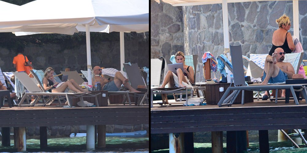 Deniz'de stres attılar...