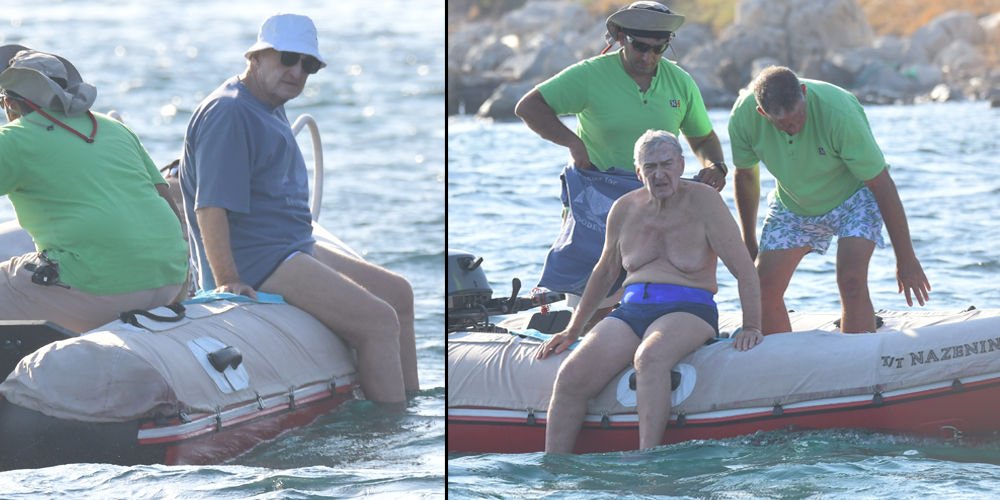 Koç'un akşamüstü sporu...