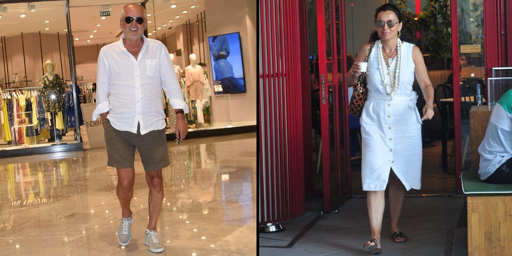 Alışveriş molası...