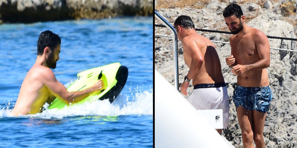 Denizde eğlenceli anlar...