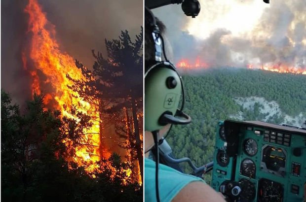 Bir günde orman ve tarım alanlarında 27 yangın!