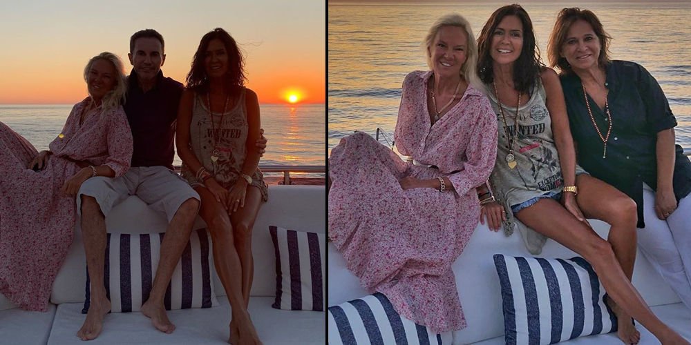 Yunan Adaları'nda günbatımı...