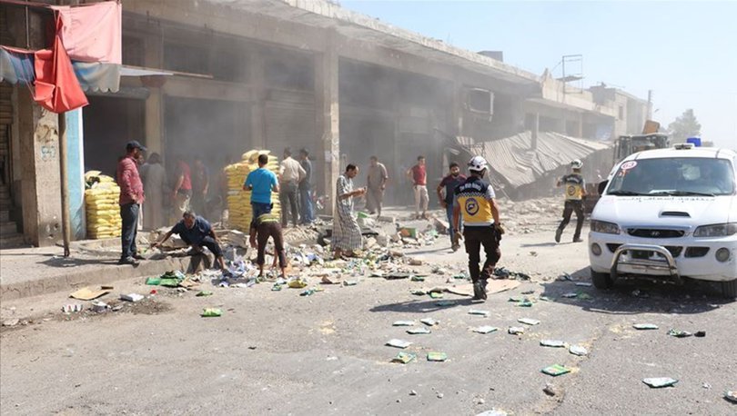 İdlib'e hava saldırıları: 5 ölü, 10 yaralı