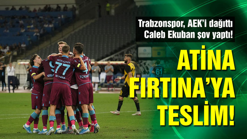 Atina, Fırtınaya teslim!