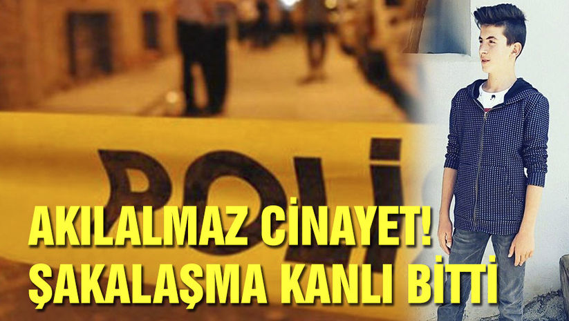Akılalmaz cinayet! Şakalaşma kanlı bitti