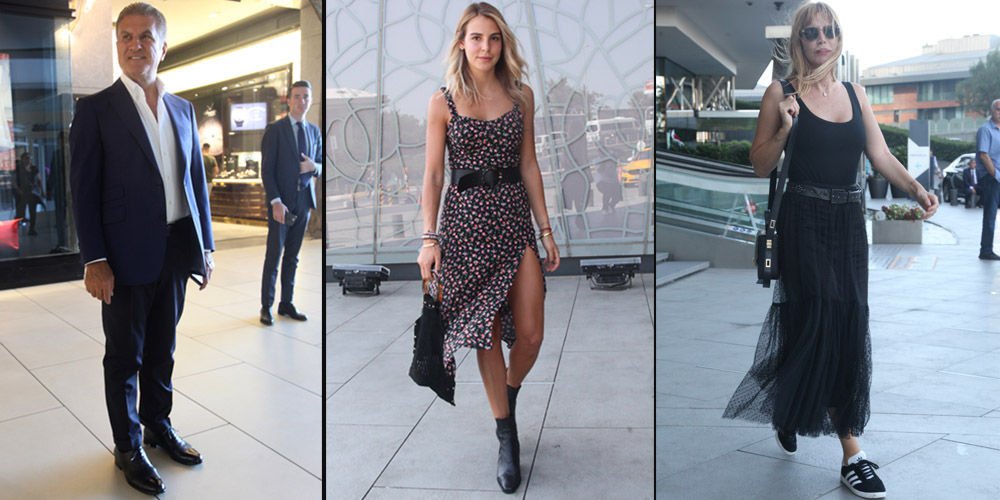 AVM'de stres attılar...