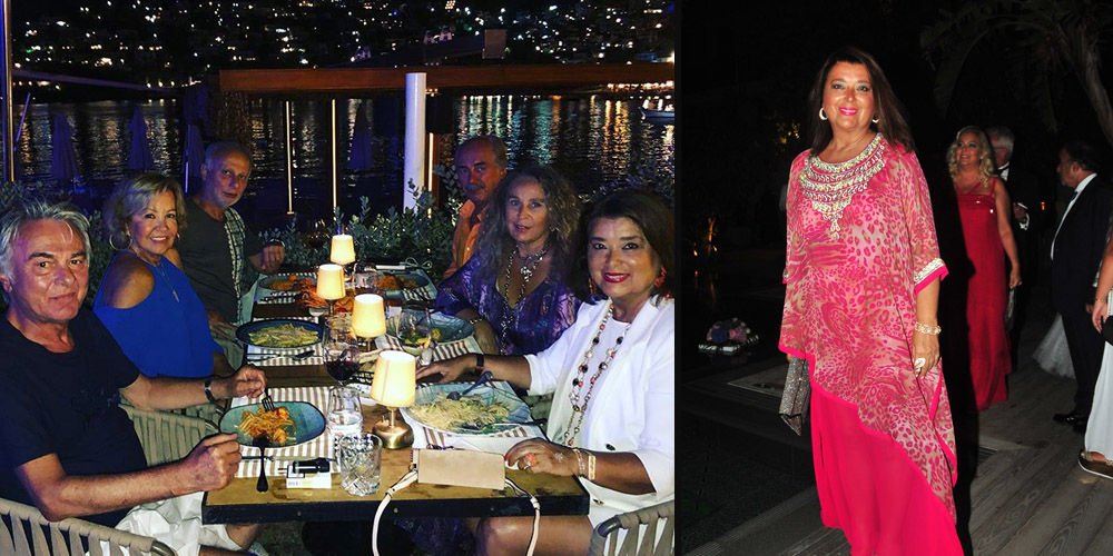 Dostlarla akşam yemeği...