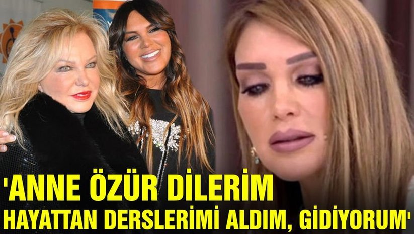 Hayattan derslerimi aldım, gidiyorum