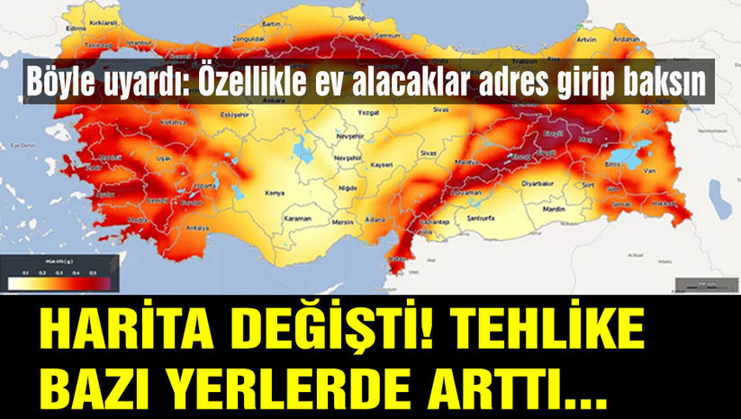 Harita değişti! Bazı yerlerde tehlike arttı 